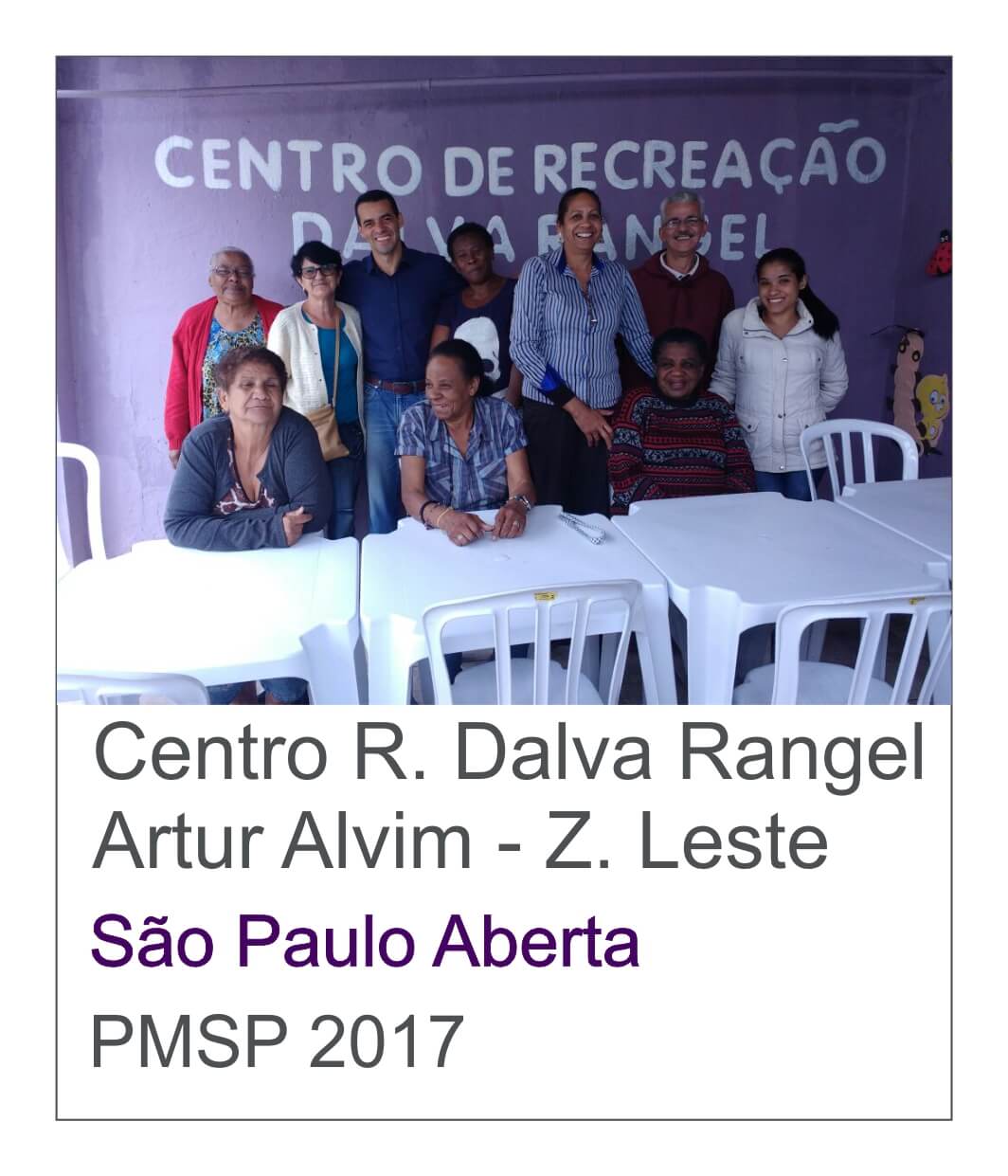 Centro Recreacao Dalva Rangel Atividades para idosos